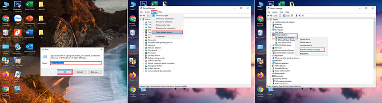 Laptop không nhận card rời kiểm tra Driver Card