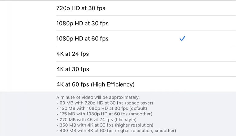 Cách nén video trên điện thoại iPhone