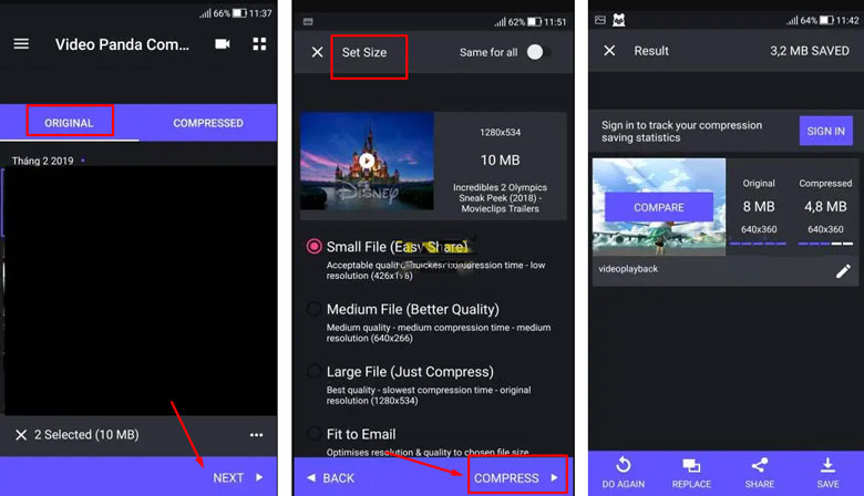 Cách nén video trên điện thoại Android: Cách làm
