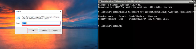 Cách xem model laptop sử dụng chọn bảng Windows
