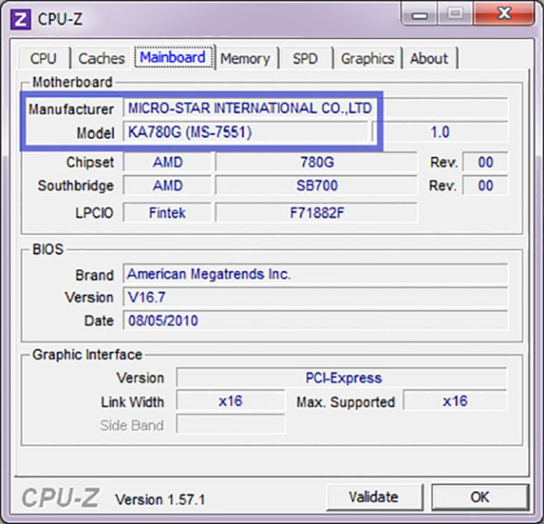 Cách kiểm tra model laptop phần mềm CPU - Z