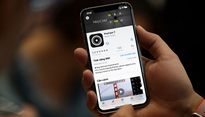 Phần mềm quay video trên điện thoại ProCam