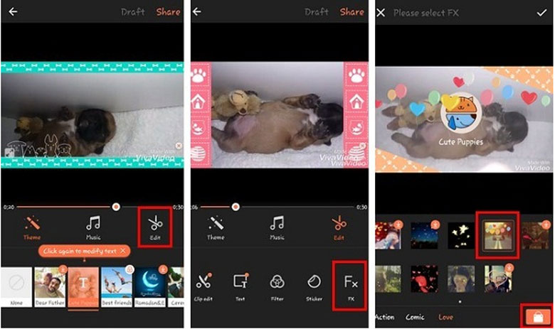 Phần mềm quay video trên điện thoại Viva Video