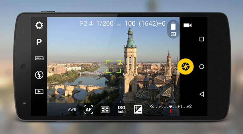 Phần mềm quay video trên điện thoại Camera FV-5 Lite