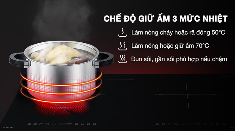 Hafele HC-I7325B có chức năng giữ ấm