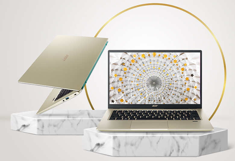 Mẫu laptop mỏng nhẹ Acer Swift 3x trang bị cổng kết nối hiện đại, hỗ trợ sạc 2 chiều