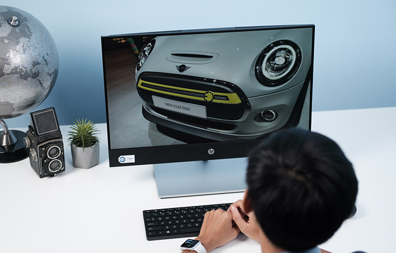 Máy tính All In One HP ProOne 400 G6 230T5PA AMD Radeon 630 2GB GDDR5