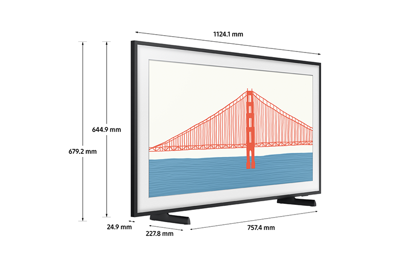 Thiết kế dạng khung tranh - Smart Tivi Khung Tranh The Frame QLED 4K Samsung 50 inch QA50LS03A