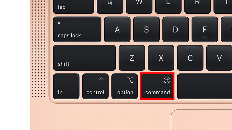 Phím tắt chuyển từ Win sang MAC với phím Command