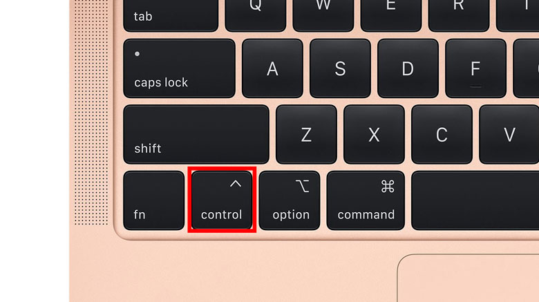 Phím tắt chuyển từ MAC sang Win với phím Control