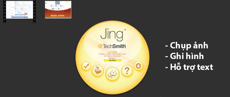 Phần mềm quay màn hình trên MacBook - Jing