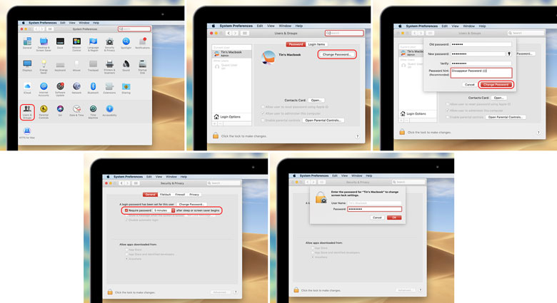 Đổi mật khẩu MacBook đơn giản theo từng bước