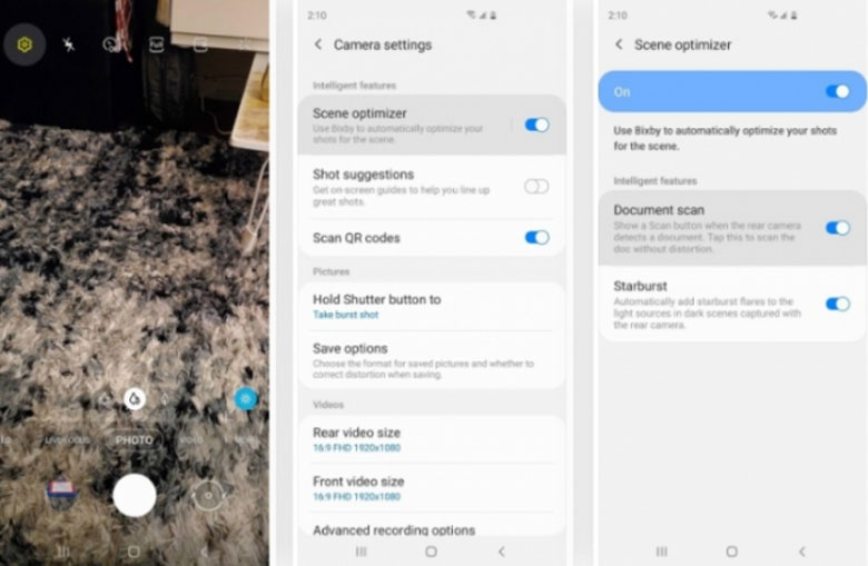 Cách scan ảnh bằng điện thoại Samsung: Cài đặt
