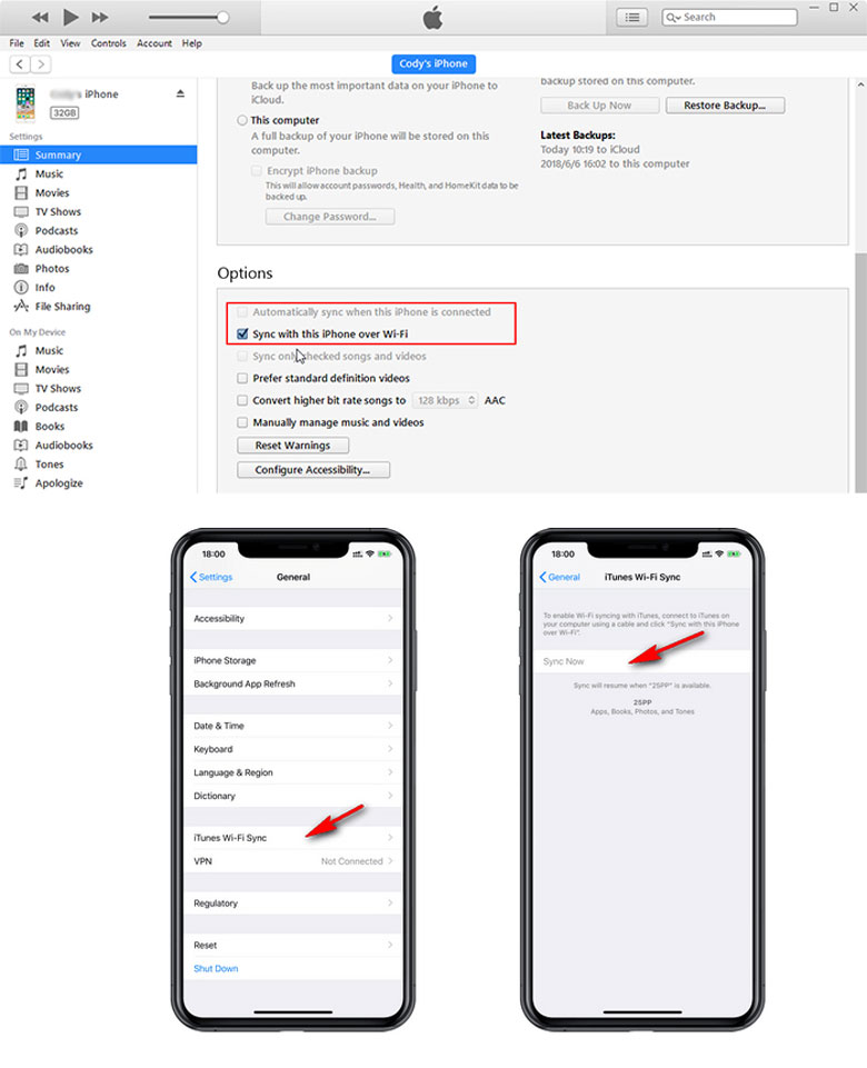 Kết nối điện thoại iPhone với MacBook qua Wifi