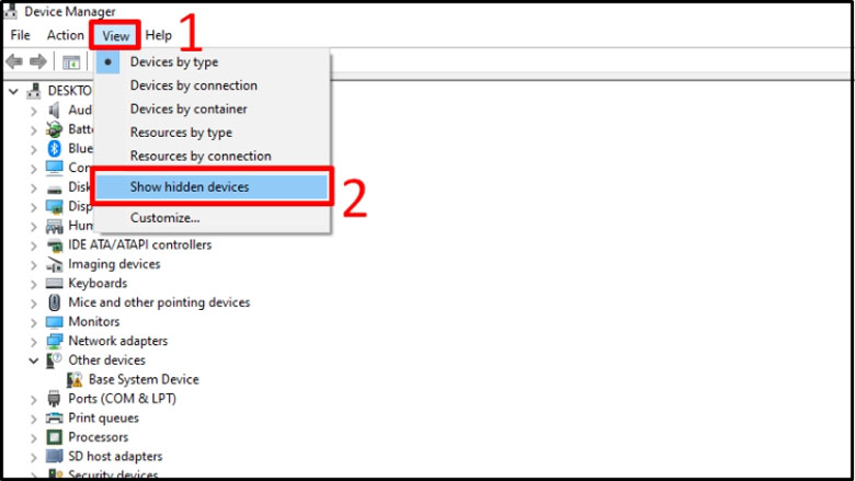 Laptop không nhận đĩa hãy gỡ điều khiển IDE/ATAPI