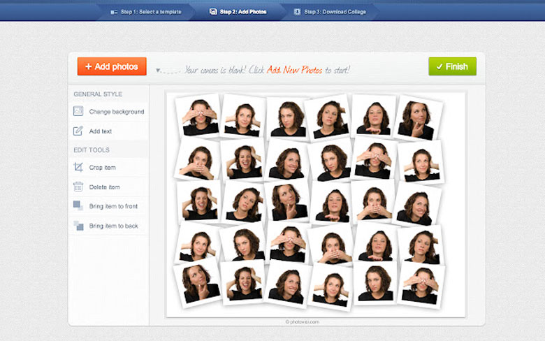 Photovisi phần mềm ghép ảnh trên laptop