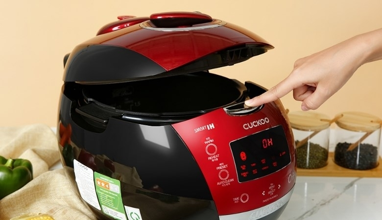 Cấu tạo lẫy nắp nồi cơm điện Cuckoo