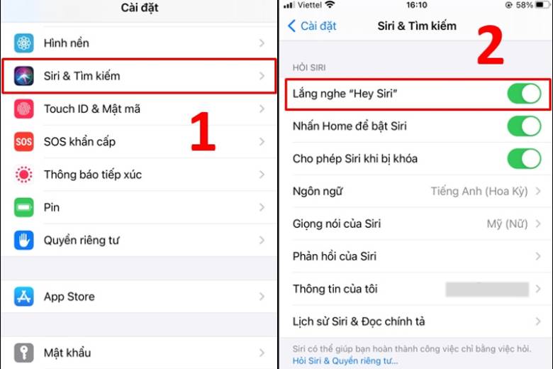 Kiểm tra cài đặt cơ bản khắc phục Siri không phản hồi bằng giọng nói