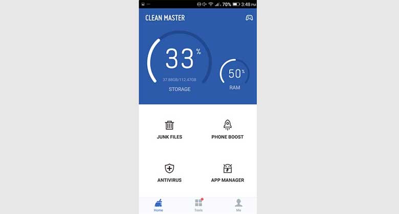 Cách kiểm tra RAM điện thoại còn trống: Cách 2