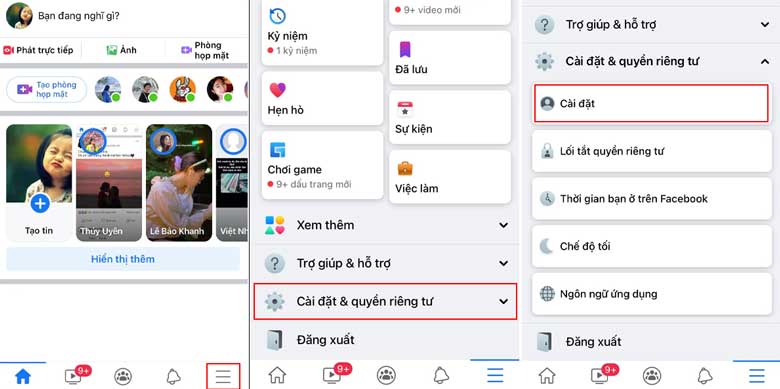 Cách chặn Facebook trên điện thoại: Bước 1