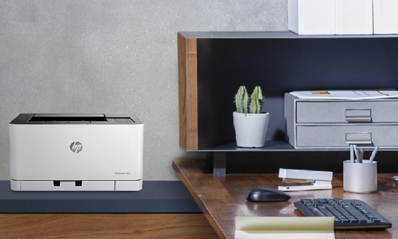 Khay nạp giấy dung lượng lớn - Máy in laser màu HP Color Laser 150NW 4ZB95A