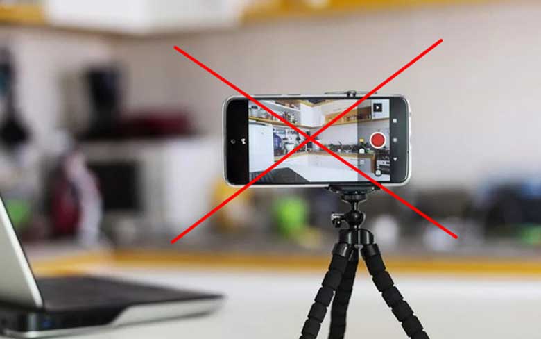 Cách hạ nhiệt điện thoại: Ngưng tạm thời việc sử dụng máy ảnh