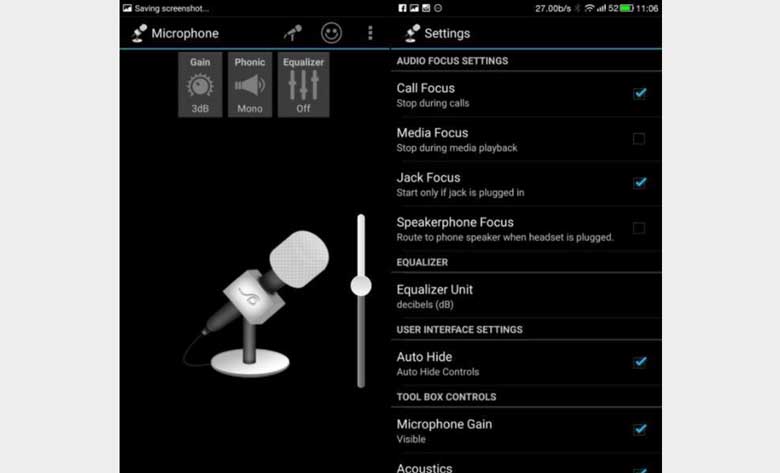 Cách biến điện thoại thành micro với ứng dụng Microphone by Wonder Grace
