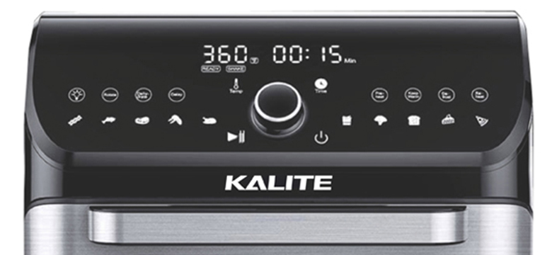 Bảng điều khiển-Nồi chiên không dầu Kalite 12 lít KL-1200