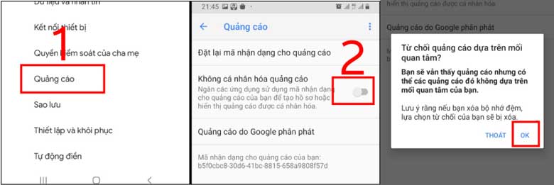Cách chặn quảng cáo trên điện thoại Android: Bước 2