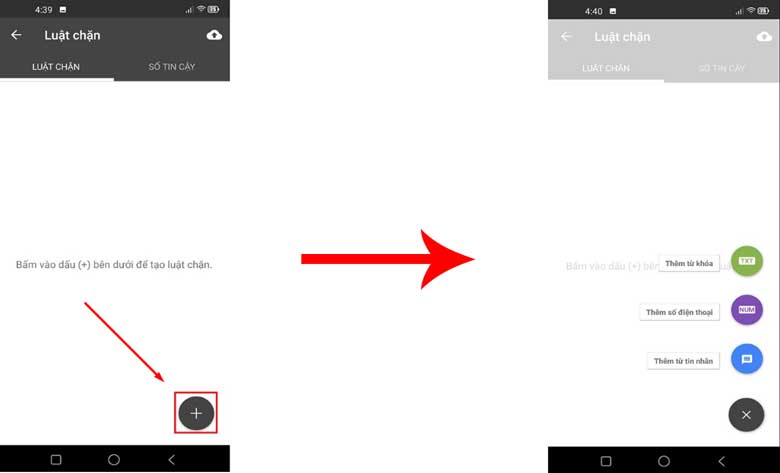 Cách chặn tin nhắn rác trên điện thoại Android: Bước 2