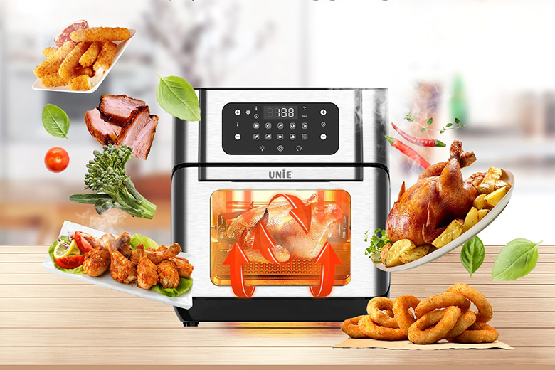 Công nghệ-Nồi chiên không dầu Unie 10 lít UE-1000