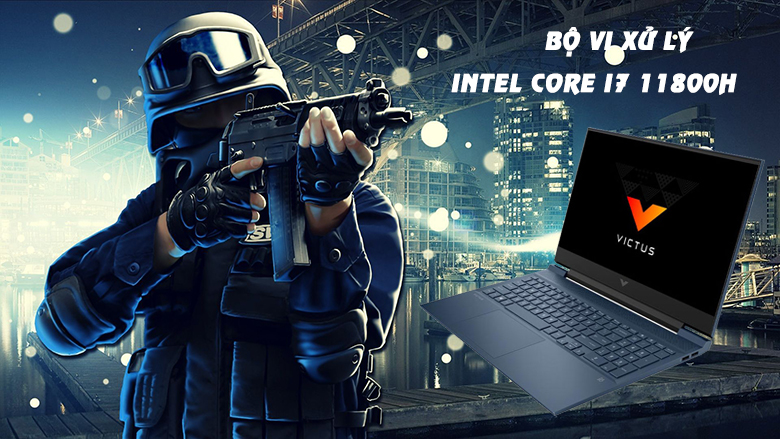 Bộ vi xử lý Core i7 - Laptop HP VICTUS 16-d0197TX 4R0T9PA