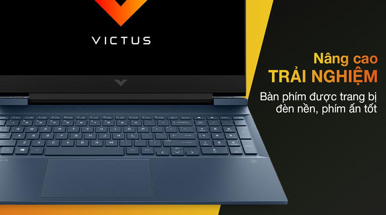 Bàn phím kích thước full size - Laptop HP VICTUS 16-d0197TX 4R0T9PA