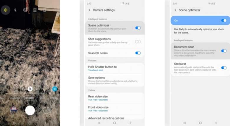 Cách scan bằng điện thoại bằng tính năng riêng trên điện thoại Samsung 