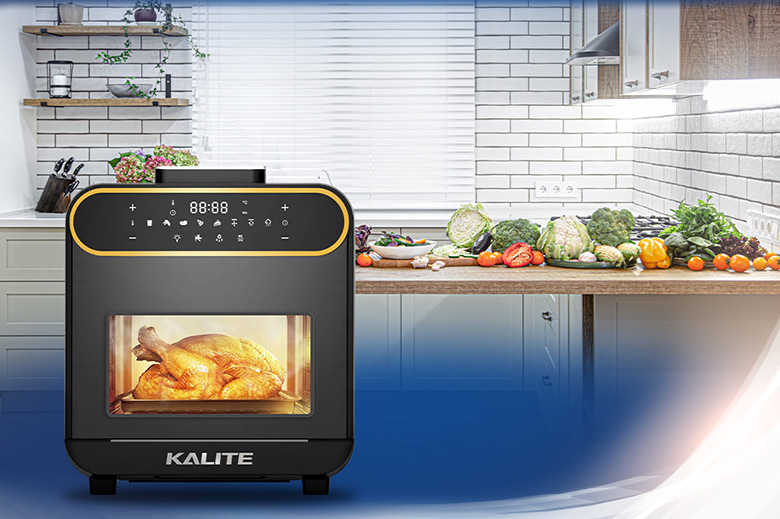 Thiết kế-Nồi chiên không dầu hơi nước Kalite 15 lít Steam Pro