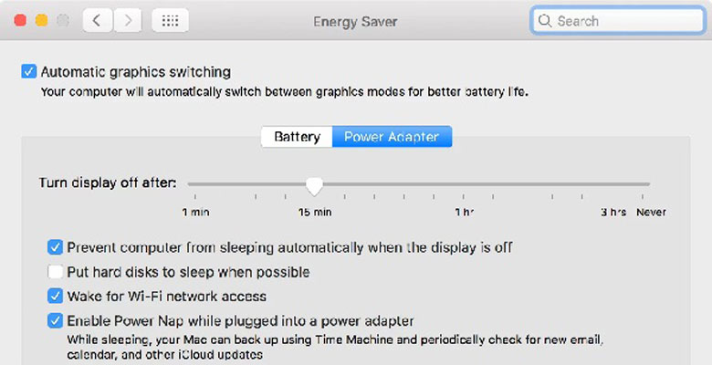 Cách tiết kiệm pin cho MacBook: Để chế độ Sleep nhanh hơn