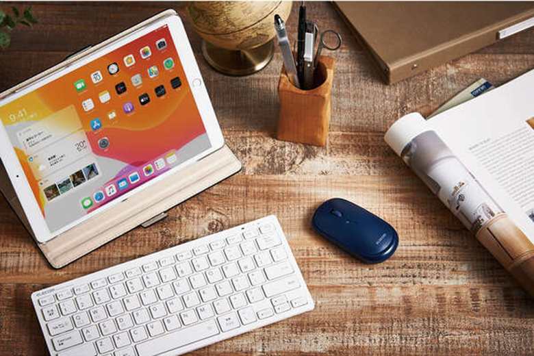 Chuột Bluetooth yên tĩnh BlueLED ELECOM M-TM10BBBU 4 nút chức năng