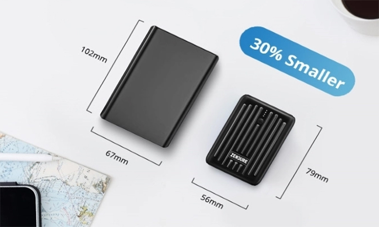 An toàn và bền bỉ - Pin dự phòng siêu nhỏ 10000mAh typeC Zendure ZDSM10PD-B