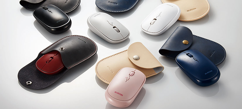 Chuột Bluetooth yên tĩnh BlueLED ELECOM M-TM10DBBK siêu mỏng