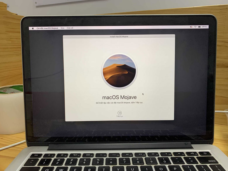 MacBook sập nguồn bật không lên cách boot lại hệ điều hành