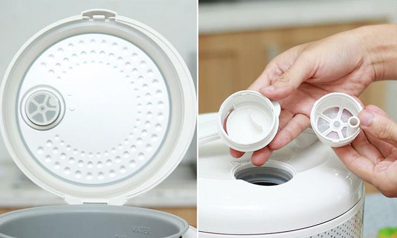 Van thoát hơi-Nồi cơm điện Sharp 1.8 lít KS-181TJV