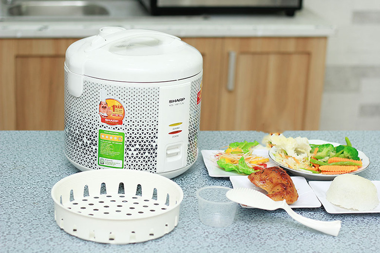 Thiết kế -Nồi cơm điện Sharp 1.8 lít KS-181TJV