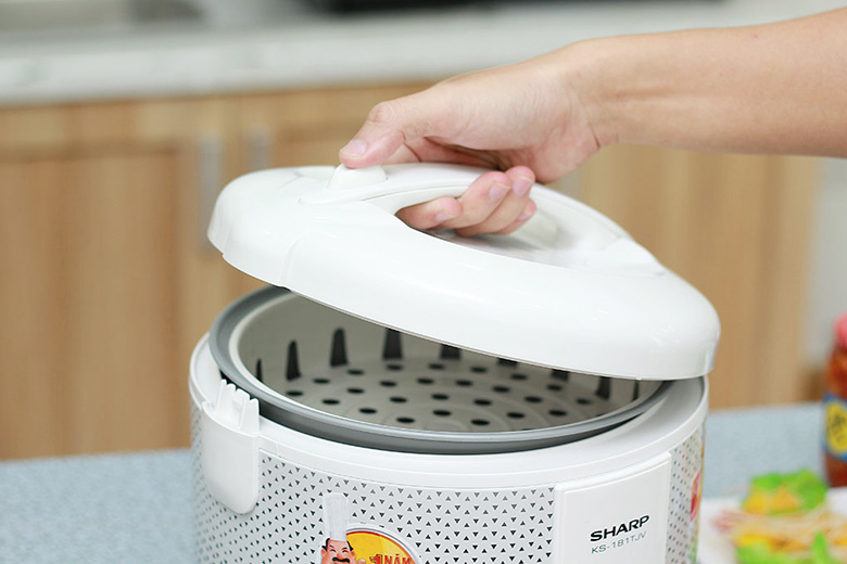 Tay cầm-Nồi cơm điện Sharp 1.8 lít KS-181TJV