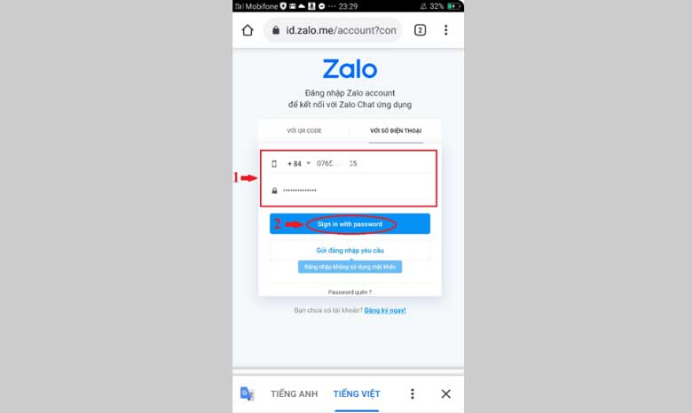 cách đăng nhập zalo trên 2 điện thoại Android: Lưu ý