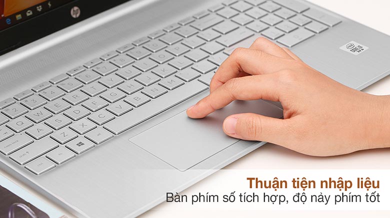 Bàn phím fullsize - Laptop HP 15s-du1105TU 2Z6L3PA