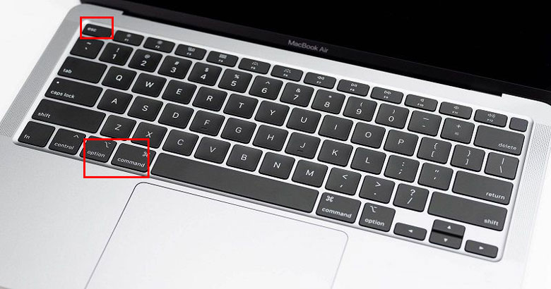 Cách khắc phục MacBook bị đơ màn hình thoát khỏi ứng dụng nặng