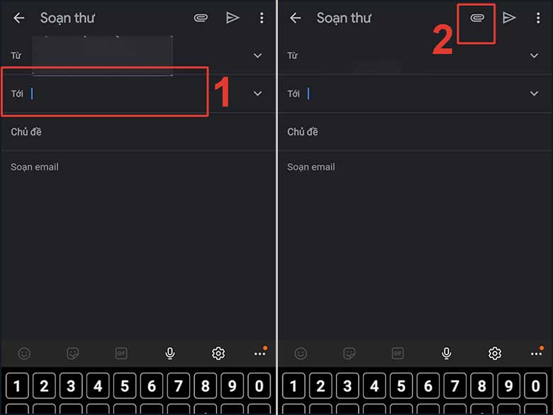 Cách chuyển ảnh từ điện thoại sang máy tính bằng ứng dụng tin nhắn: Bước 2