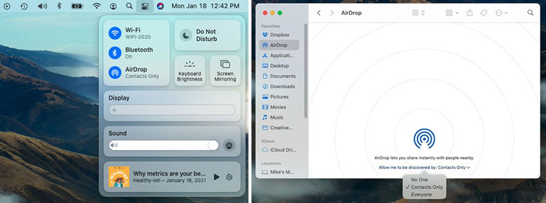 Cách bật Airdrop trên MacBook siêu nhanh