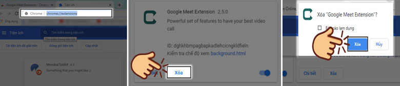 Cách gỡ Google Meet trên máy tính nhanh chóng
