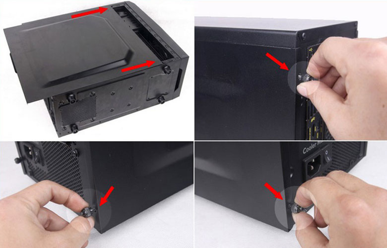 Vệ sinh máy tính để bàn tại nhà với các bước như mở thùng máy tính